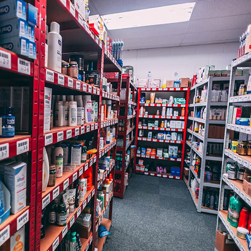 vue interieure Pharmacie Malki
